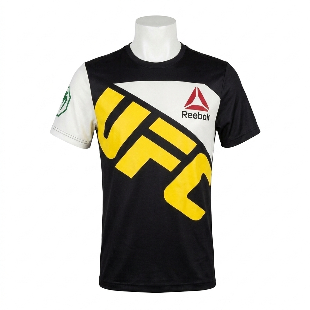 NEW REEBOK men's combat ufc jose aldo jersey in black